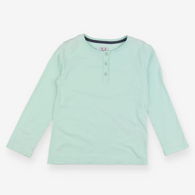 Green Button-Up Long Sleeve