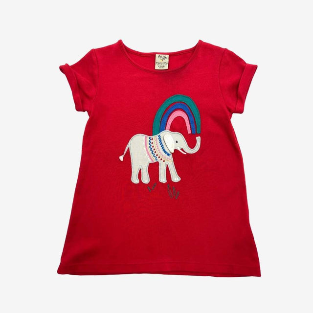 Elephant Rainbow long T-shirt