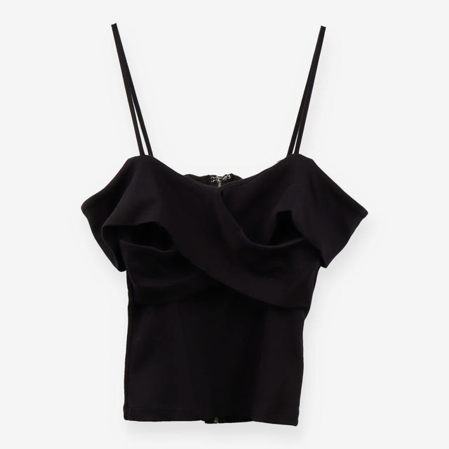 Off The Shoulder Crossover Corset Top