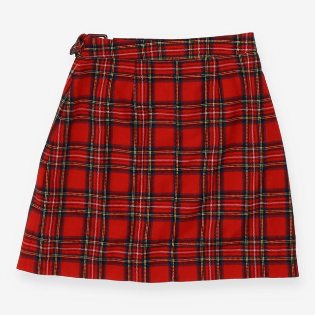 Skirt red tartan