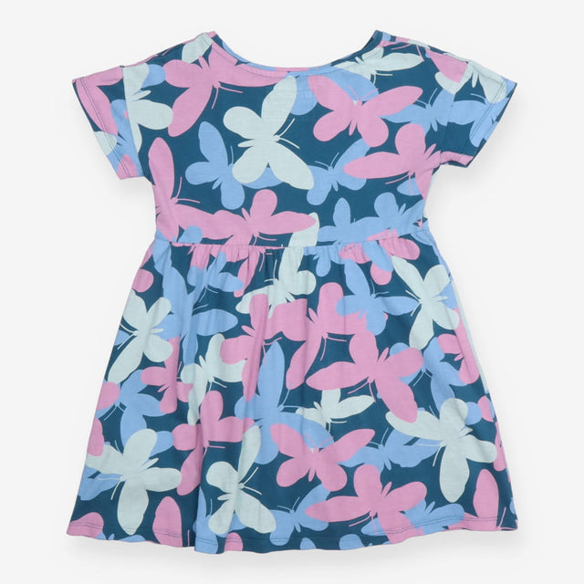Dress SS jersey butterflies