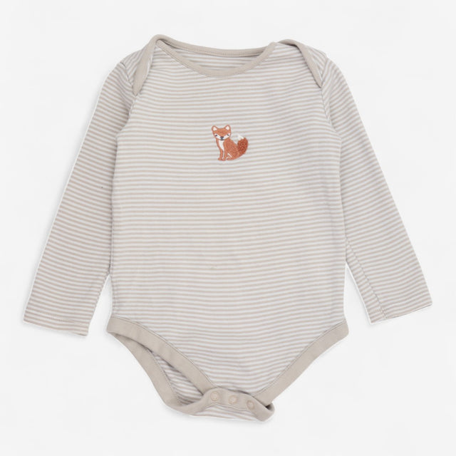 Bodysuit LS Applique Fox