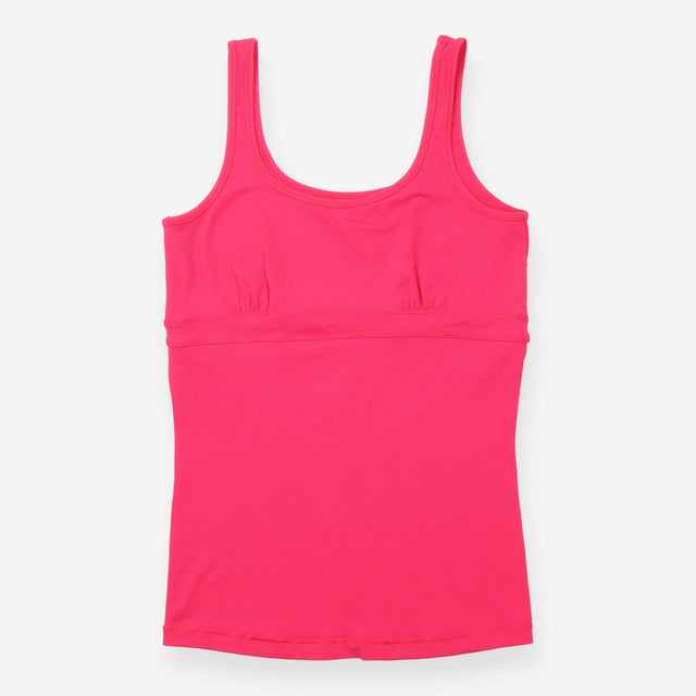 Tank Top Hot Pink Scoop Neck Activewear Vest