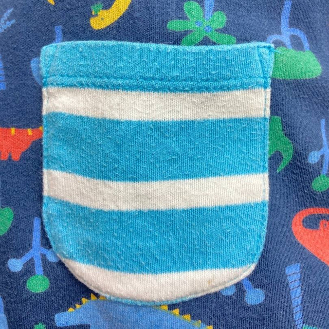 Blue Dino SS Dress