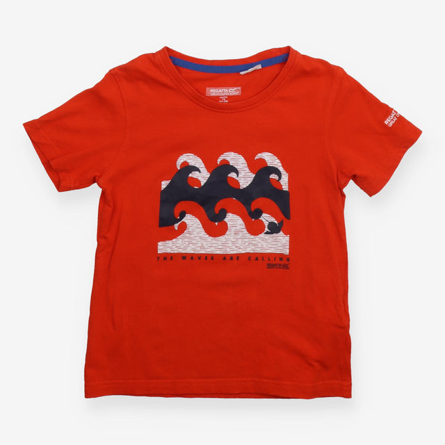 Tee Orange ''The Waves are Calling''