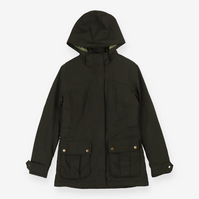 Coat green with hood