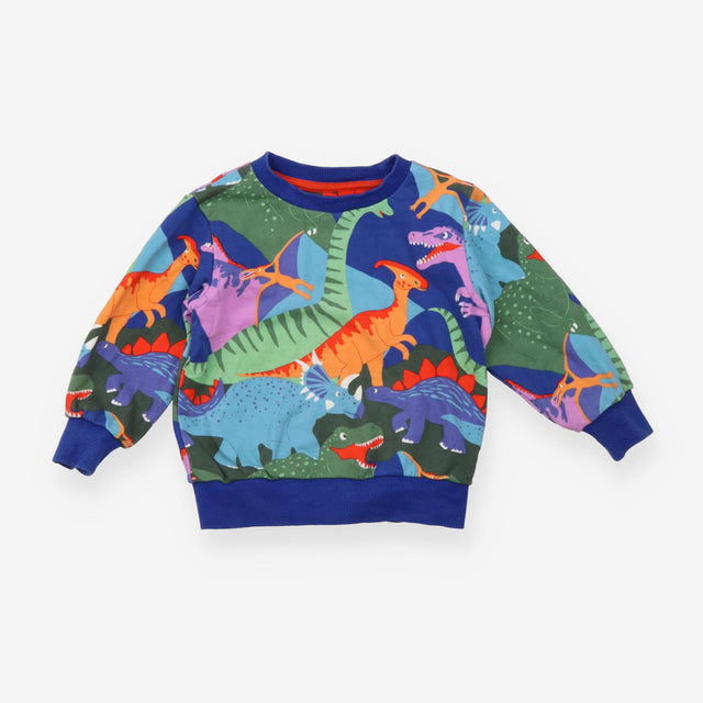 Sweater Blue Dinosaurs