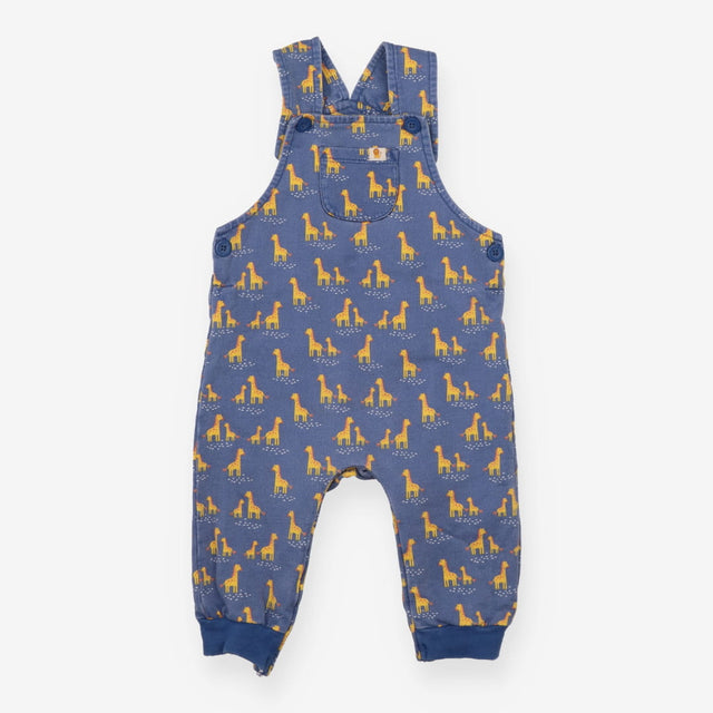 Blue Giraffe Dungarees