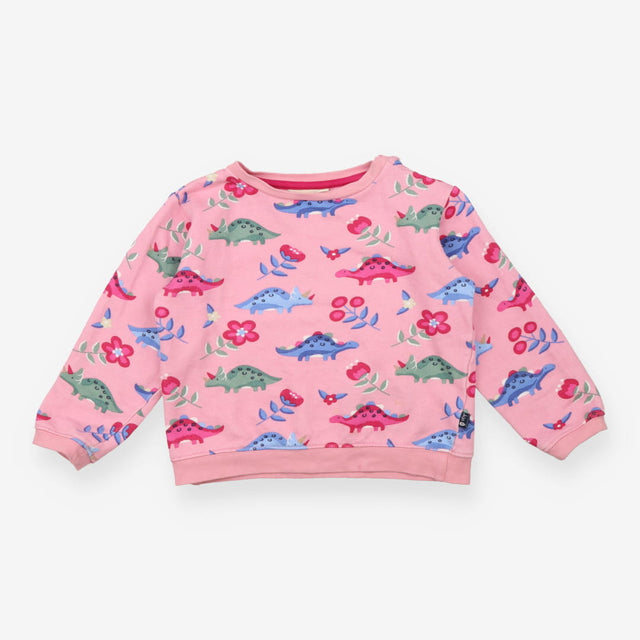 Pink dino sweatshirt