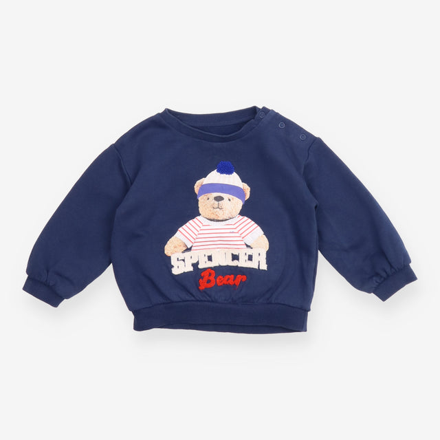 Sweater navy spencer bear