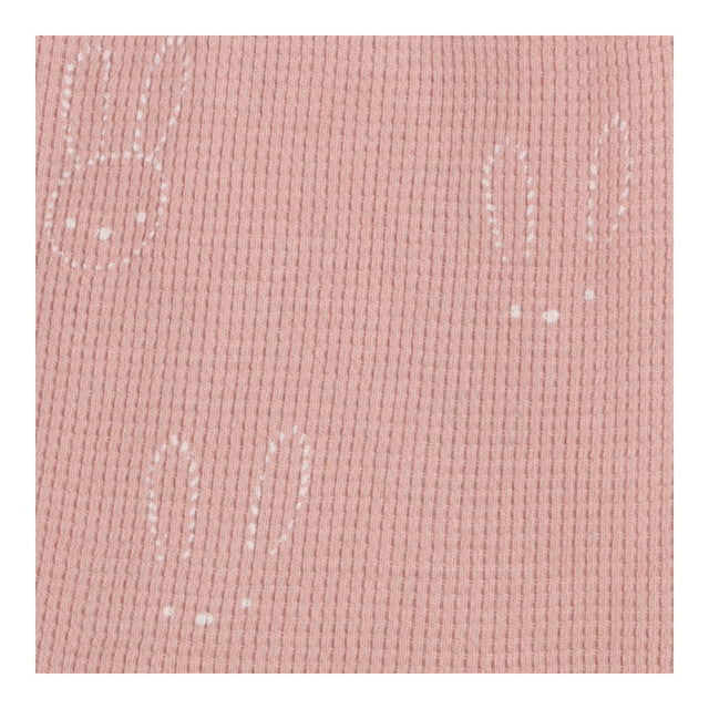 Dress Pink with White Rabbits Heads