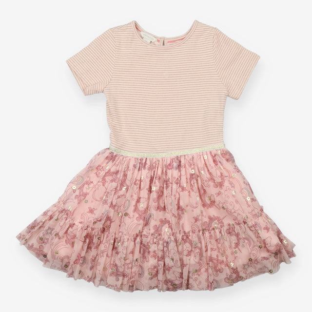 Dress Pink Sparkle Tulle Skirt Unicorns