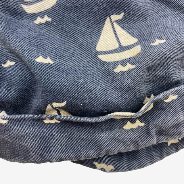 Blue Sail Boat Shorts