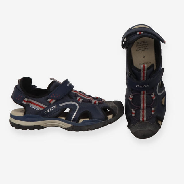 Blue Velcro Sandals