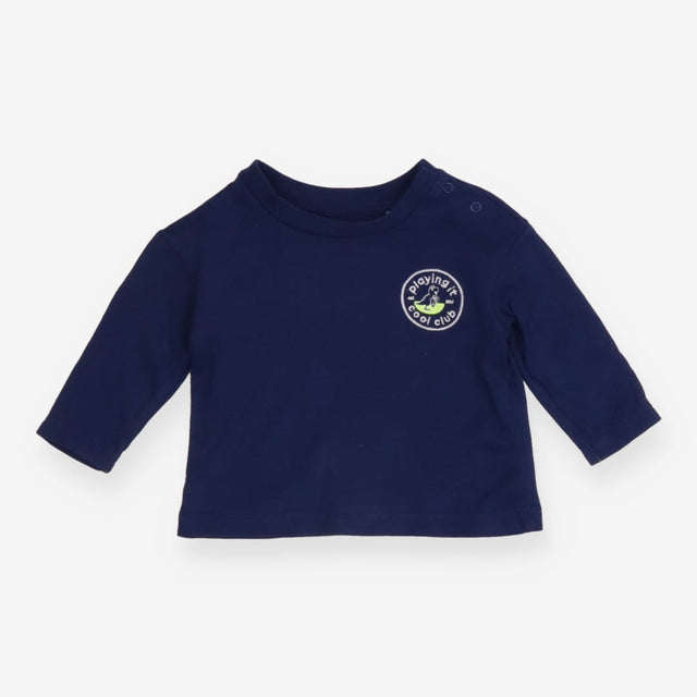 T-shirt long sleeve navy
