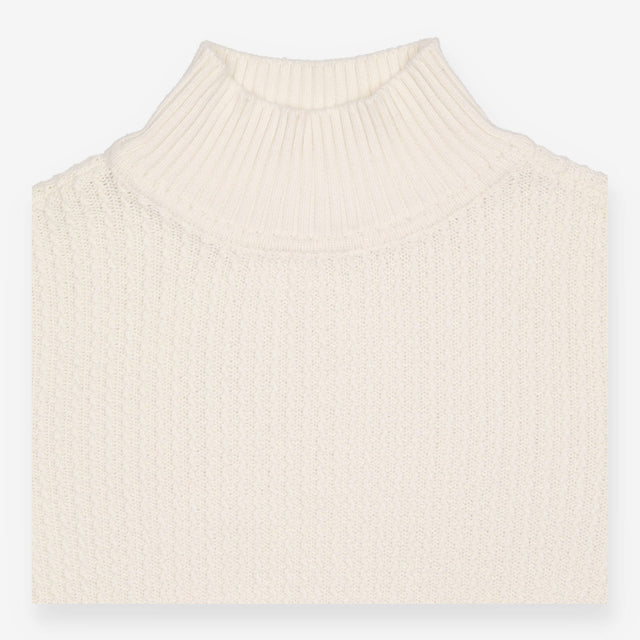 Maternity and Nursing Knit Jumper Cream Grey Colou