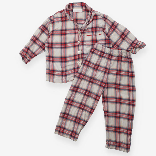Red and White Tartan Pyjamas