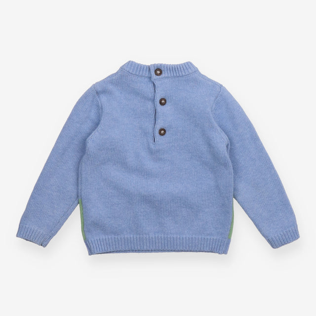 Jumper Knit Blue Gruffalo