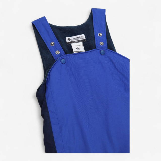 Columbia Navy Fleece Lined Salopettes
