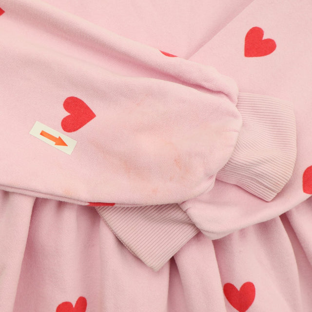 Pink Hearts Sweater Dress