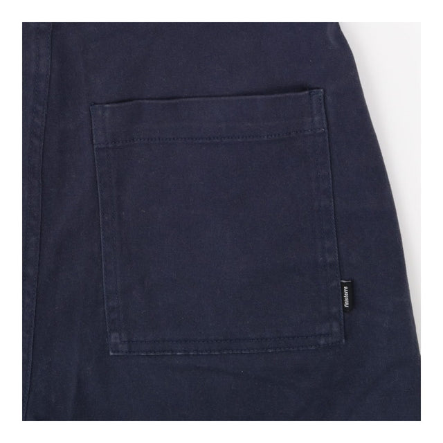 Chino short navy cotton