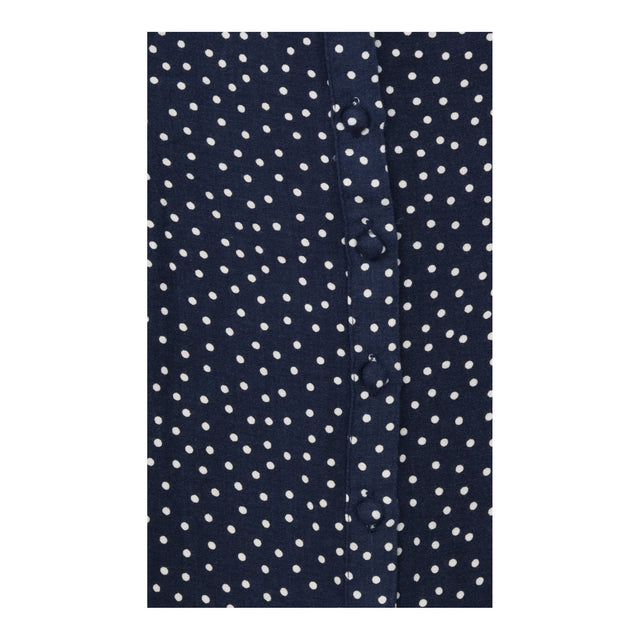 Strappy Midi Dress Navy Polka Dot