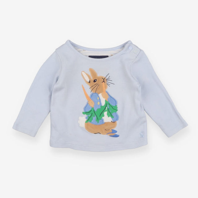 Top Blue Peter Rabbit Applique