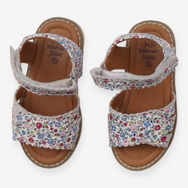 Floral Velcro Sandals