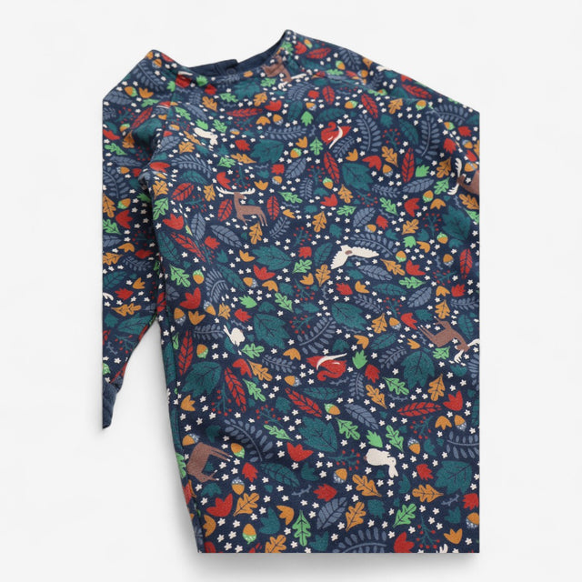 Reversible Jersey Owl Dress