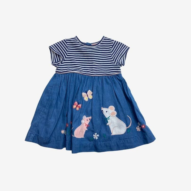Denim Skirt Mouse Dress