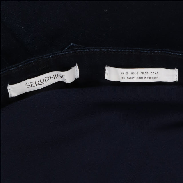 Dark Wash Straight Leg Over Bump Maternity Jeans