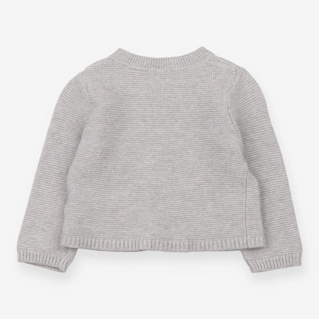 Grey Knit Cardigan
