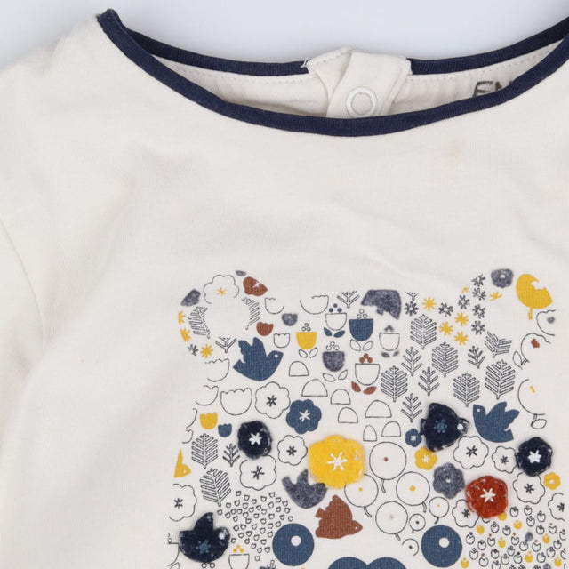 White Bear Face Long Sleeve