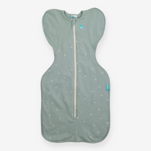 Swaddle Up Sleeping Bag Green Leaves