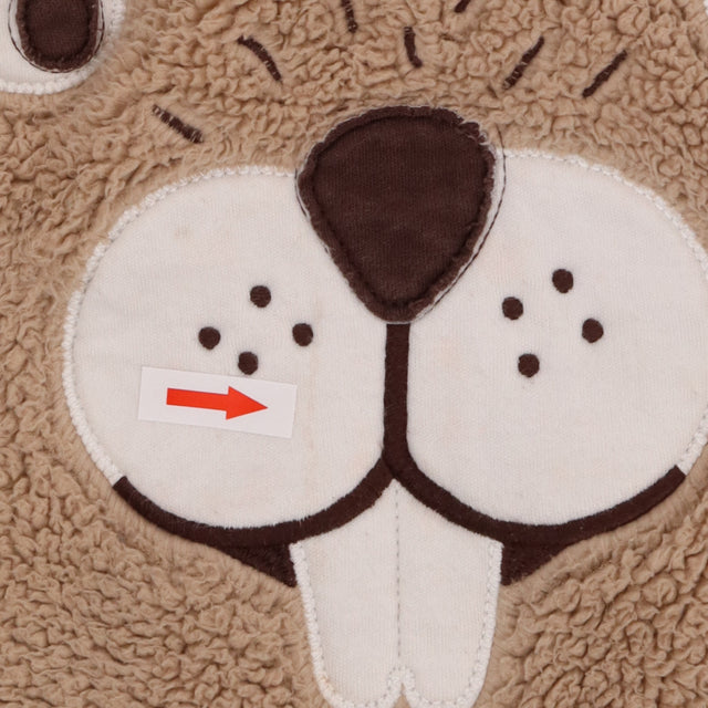 Sweater brown beaver fleece
