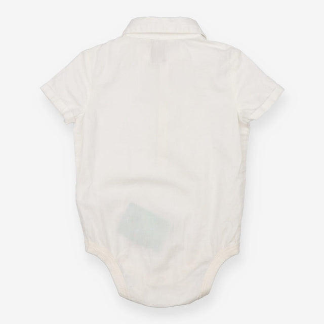 Bodysuit white shirt red bowtie