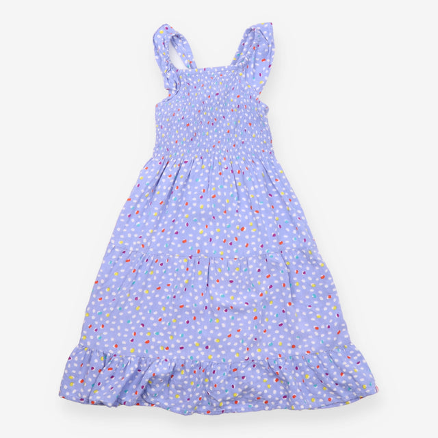 Dress blue spotted
