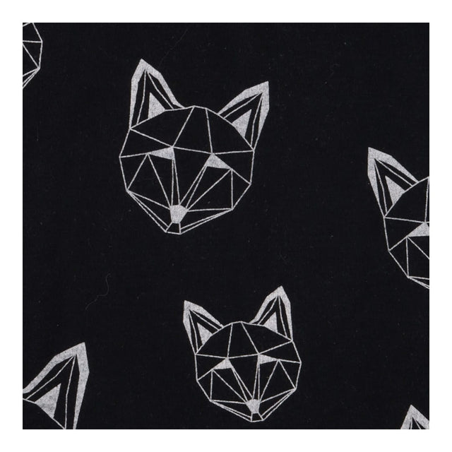 Black Geo Cat Sleepsuit