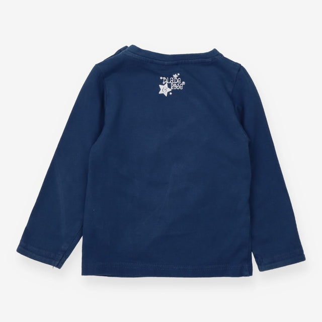 T-Shirt Long Sleeved Blue Superman