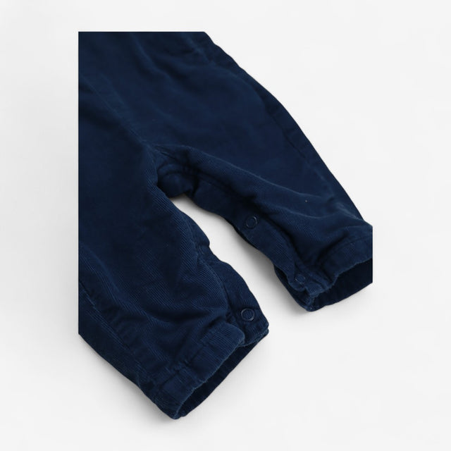 Navy cord dungarees