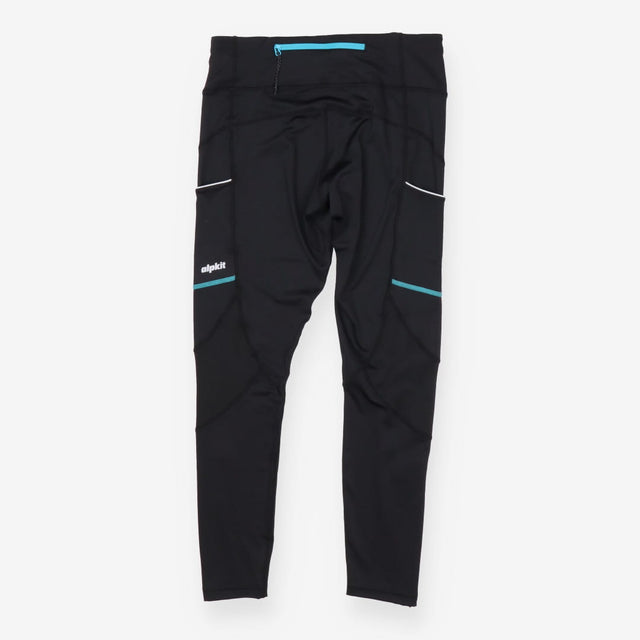 Alpkit Koulin Trail Running Leggings Black Mesh Zi