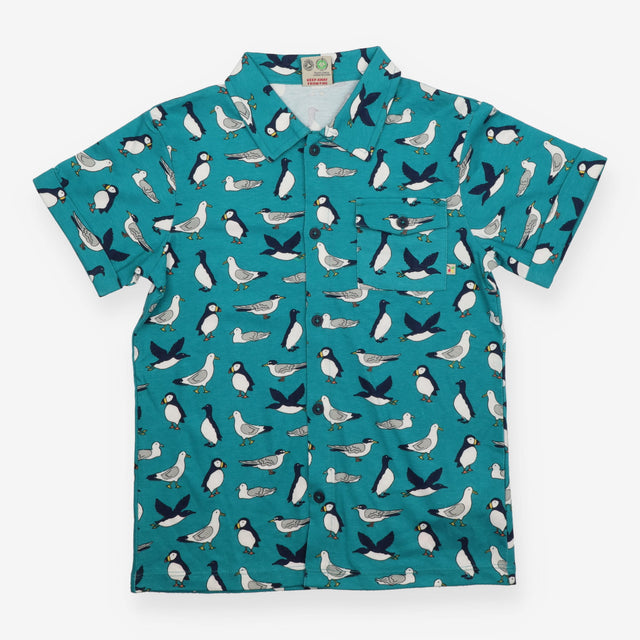 Green Seagull Shirt
