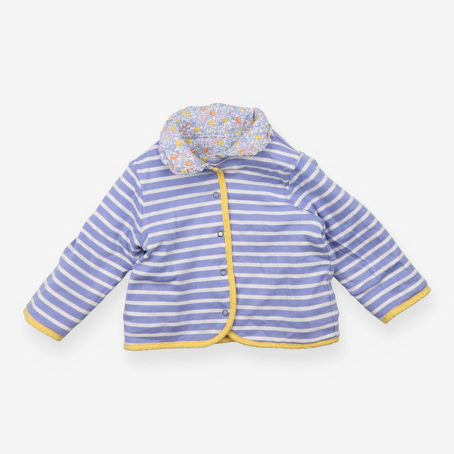 Fruits and Ditsy Reversible Quilted Coat