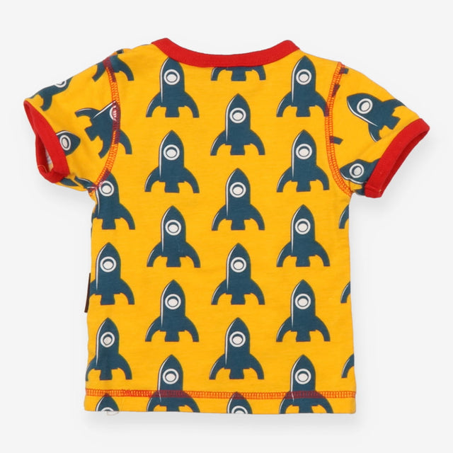 T-shirt yellow rockets
