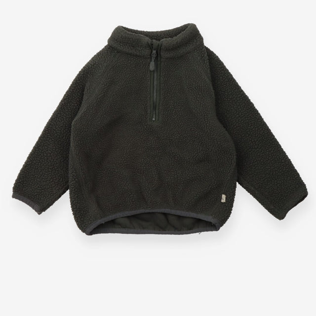 Fleece Forrest Green Half Zip
