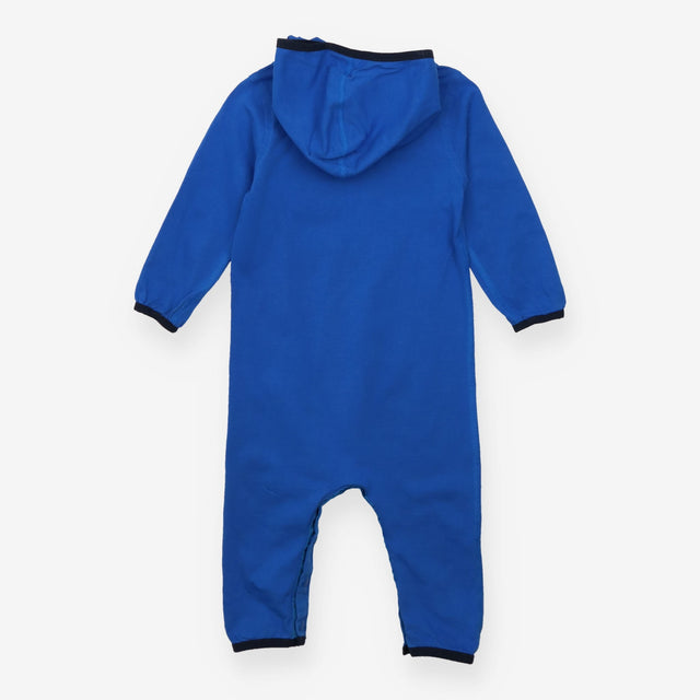 One Piece Hooded Blue