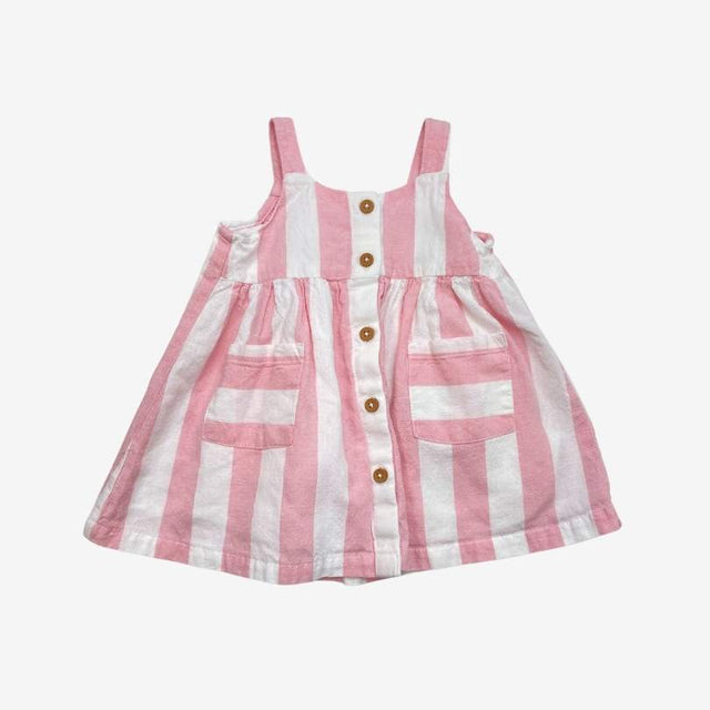 Pink & White Stripe Dress