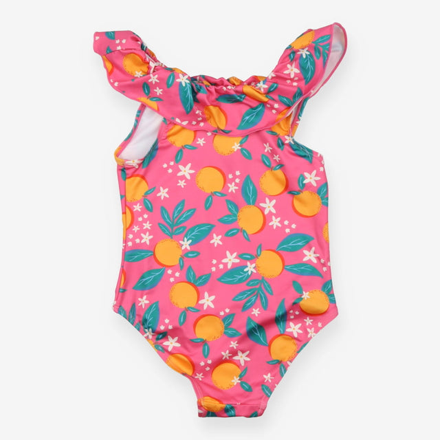 Swimsuit pink oranges
