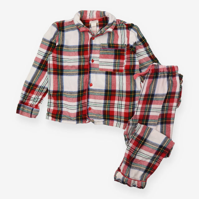 Red and White Plaid Pyjamas
