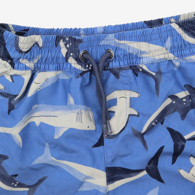 Swim shorts blue sharks